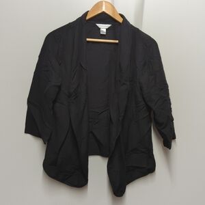 Christopher & Banks medium linen casual Blazer